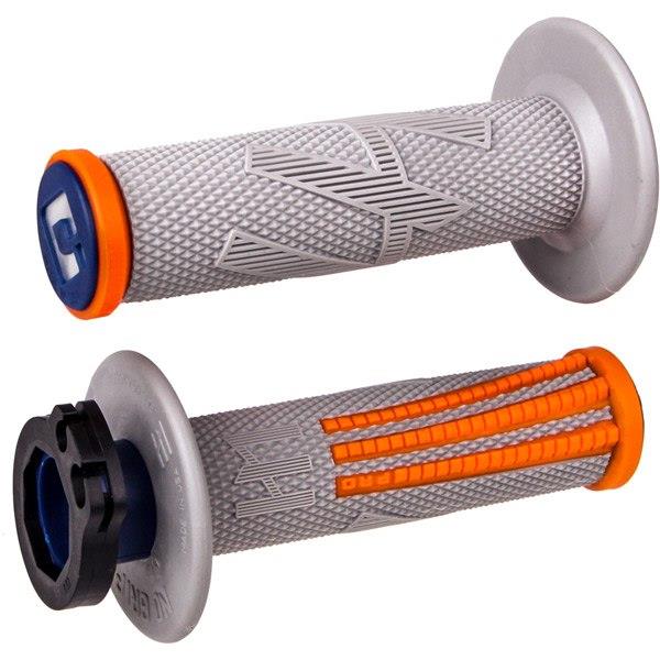 ODI EMIG2 PRO Lock On V2 Grip Gray Orange For KTM XC-W 125 2009-2016